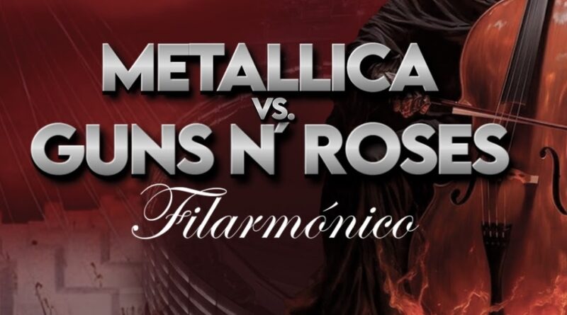 Metallica & Guns N’ Roses Filarmónico llega al Movistar Arena de Bogotá Colombia